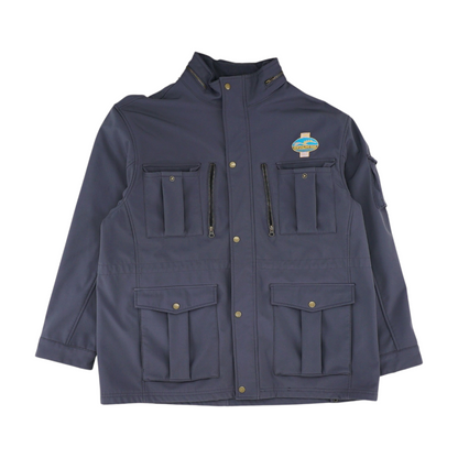 Navy Solid Jacket