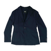 Navy Short Solid Sport Coat