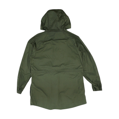 Olive Solid Rain Jacket