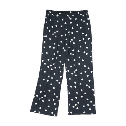 Black Polka Dot Pajama Bottom