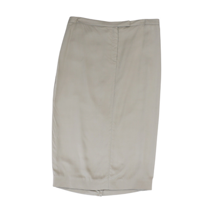 Beige Midi Skirt