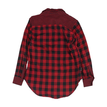 Red Plaid Button Down