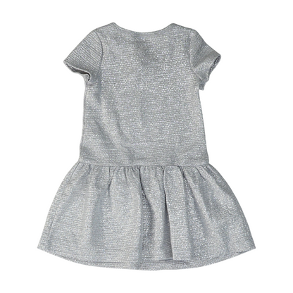 Silver Polka Dot Dress