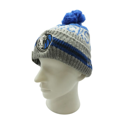 Gray Dallas Mavericks Beanie