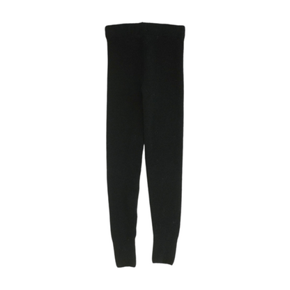 Black Solid Pajama Bottom
