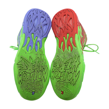 Teenage Mutant Ninja Turtles x Puma MB.04 'Donatello & Raphael' High-Top Athletic Shoes