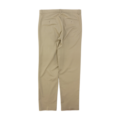 Beige Regular Pants