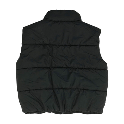 Black Solid Vest