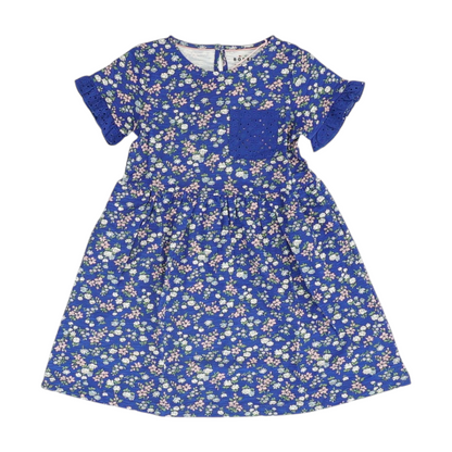 Blue Floral Dress