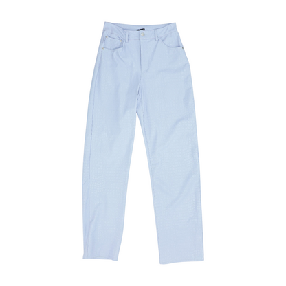 Lavender Animal Print Pants
