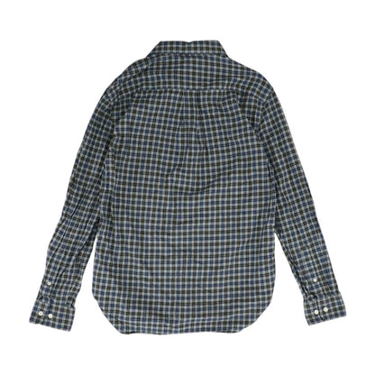 Multi Plaid Long Sleeve Button Down