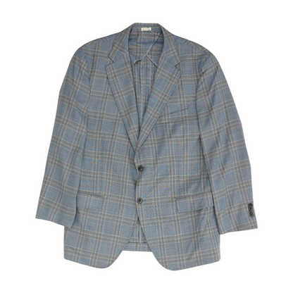 Blue Plaid Blazer