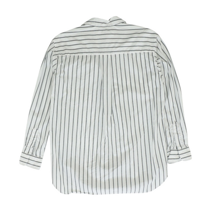 White Striped Button Down