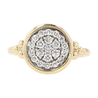 1/2 ctw 14K Yellow Gold Diamond Fashion Ring