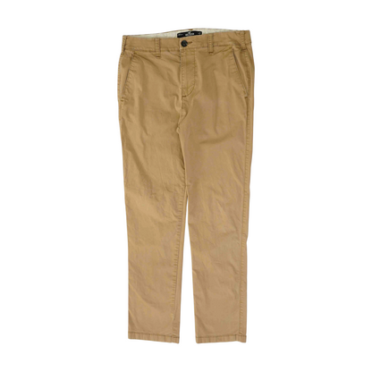 Khaki Straight Pants