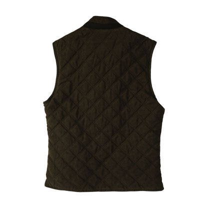 Brown Solid Vest