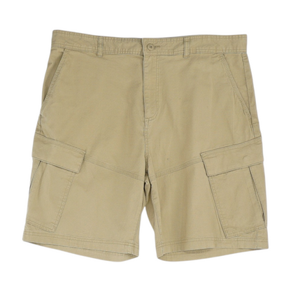 Khaki Check 5-Pocket Shorts