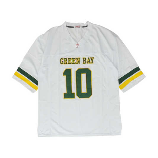 Men's White Green Bay Packers Short Sleeve Jersey