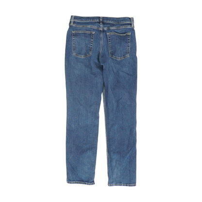 Navy Straight Jeans