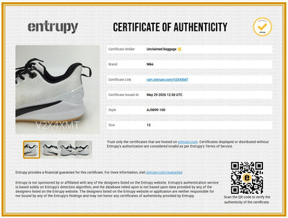 White Mamba Focus Low-Top Athletic Shoes
