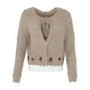 Brown Cardigan Sweater