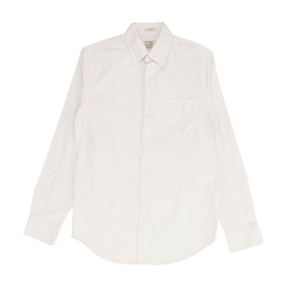 Lavender Striped Long Sleeve Button Down