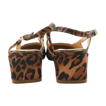 Brown Block Heels