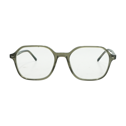 Gray John Square Prescription Eyewear