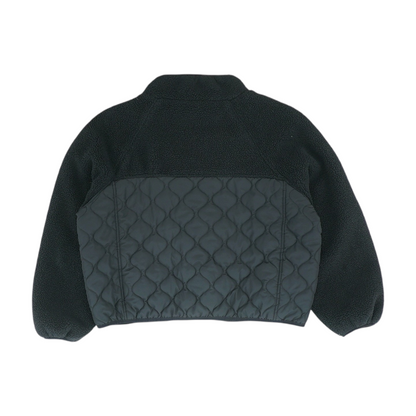 Black Color Block Jacket