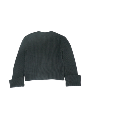 Black Cardigan Sweater