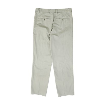 Beige Straight Pants