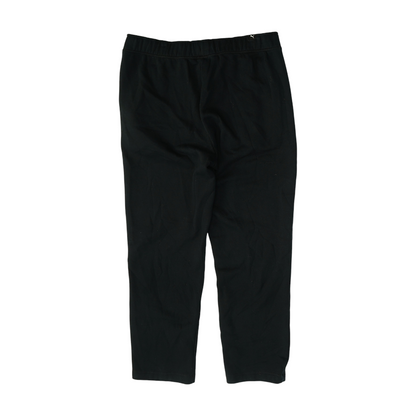 Black Straight Pants