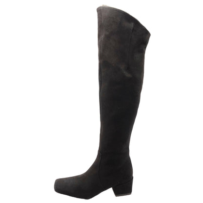 Black Knee High Boots
