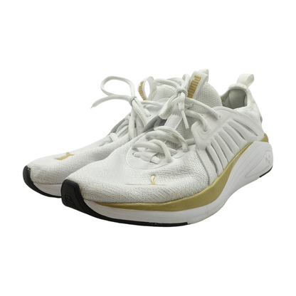 White Low-Top Athletic Shoes