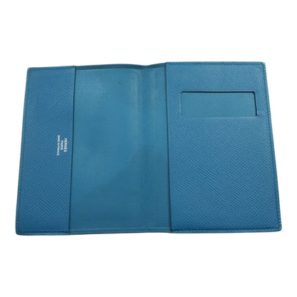 Blue Epsom Calfskin MC² Magellan Passport Holder
