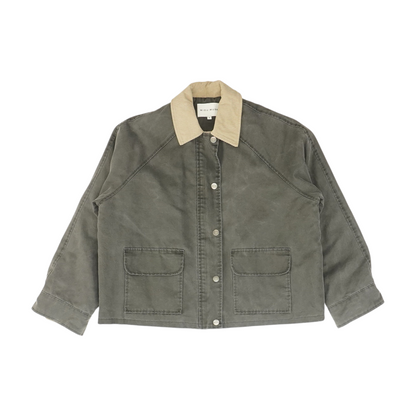 Gray Solid Jacket