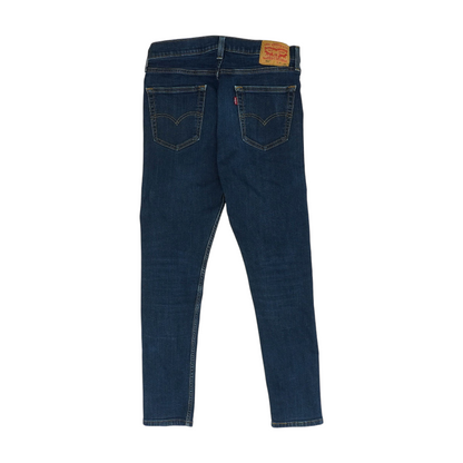 512 Navy Tapered Jeans