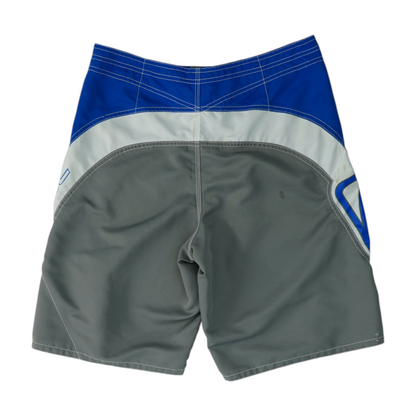 Blue Color Block Swim Bottom