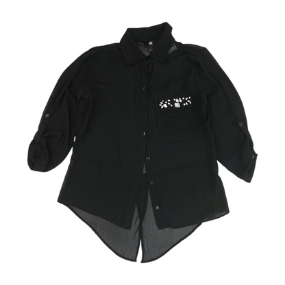 Black Button Down