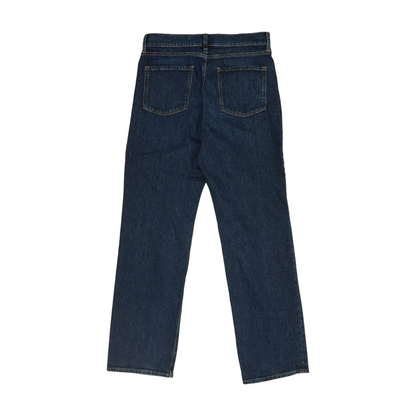 Navy Straight Jeans