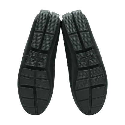 Black Leather Loafer Dress Shoes