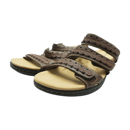 Brown Flat Sandals