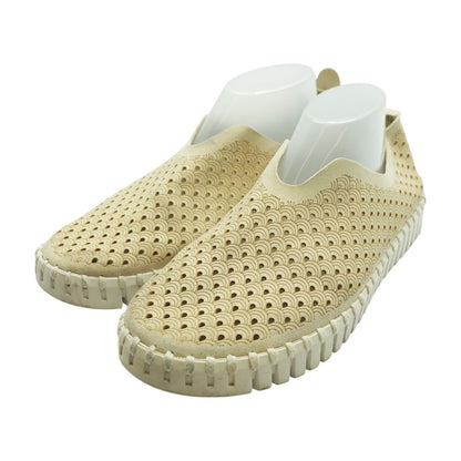 Tan Boat Shoe Flats