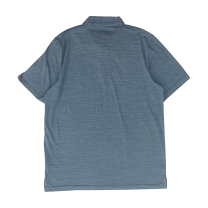 Navy Solid Short Sleeve Polo