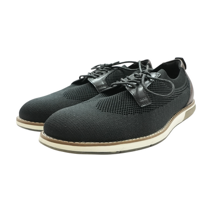 Black Lace-Up Dress Shoes