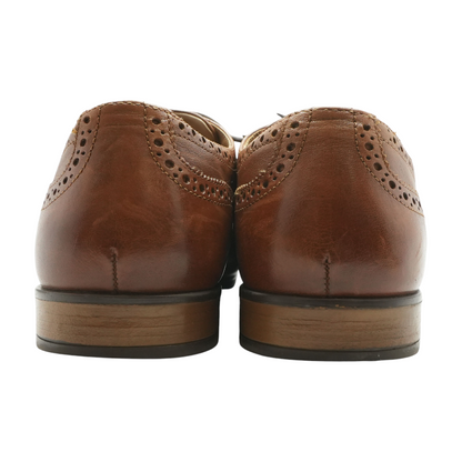 Brown Lace-Up Dress Shoes
