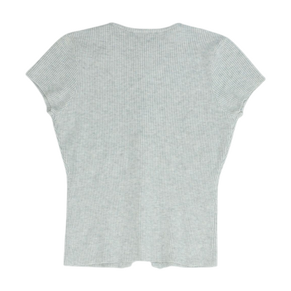 Gray Cardigan Sweater