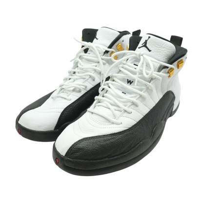 Air Jordan 12 Retro Taxi High-Top Athletic Shoes