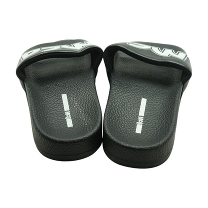 Black Casual Slide Sandals