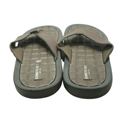 Brown Leather Flip Flop Sandals